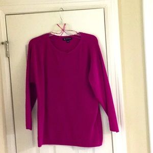 Magenta light weight sweater